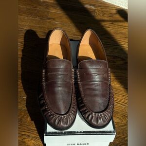 Steve Madden brown loafers